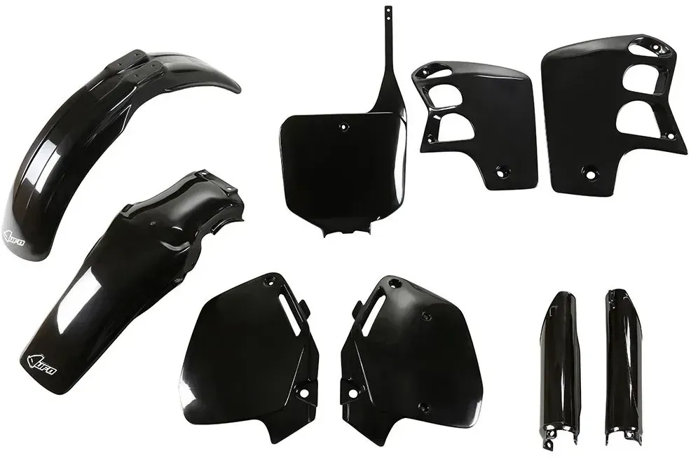 Ufo Honda Cr 500 1995-2000 Hokit089f-001 Fork Protectors & Plastikbausatz - Black - One Size