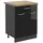 Vicco Schubladenschrank R-Line 60 x 60 x 81,6 cm Schwarz
