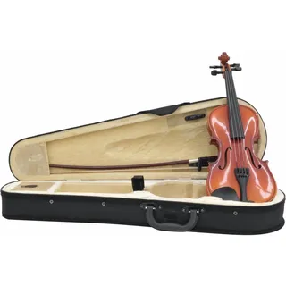 Dimavery Violine 1/8 mit Bogen, im Case (Geige, 1/8), Streichinstrumente