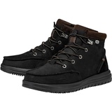 Hey Dude Herren Bradley Leather Fashion Boot, Black, 45 EU