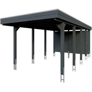 SKANHOLZ Friesland Hybrid Set 12 3,14 x 7,08 m anthrazit inkl. Abstellraum