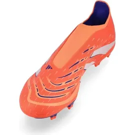 adidas Predator League Laceless FG/MG Herren Signal Coral/Cloud White/Beam Orange 43 1/3