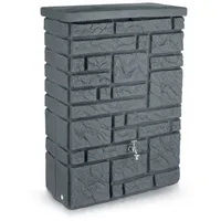 Prosperplast Regenwassertank Maurano, 300 l, granit-schwarz - grau