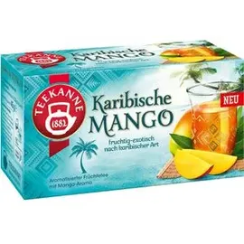Teekanne Karibische Mango Früchtetee Teebeutel 20 St.