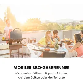 Klarstein Gasgrill Parforce Duo grau