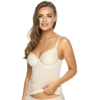 VIANIA Spacer Bügel BH Hemd Carola in cream