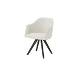 Woodford Polsterstuhl  Felix , creme , Maße (cm): B: 58 H: 83 T: 64.0