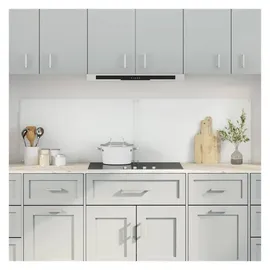 vidaXL Küchenrückwand 2 pcs Transparent 90 x 50 cm Gehärtetes Glas