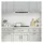 vidaXL Küchenrückwand 2 pcs Transparent 90 x 50 cm Gehärtetes Glas