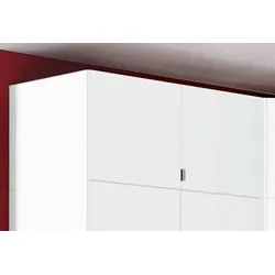 Schrankaufsatz PRIESS "Schrankoberteil, Aufsatzschrank Madrid", weiß, B:94cm H:43cm T:54cm, Holzwerkstoff, Möbelaufsätze, Kleiderschrank-Zubehör Schrankaufsatz Schranksystem, Schafft zusätzlichen Stauraum bei Schrankserie Madrid