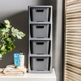 branq home essential Regal 23 x 29 x 65 cm Anthrazit