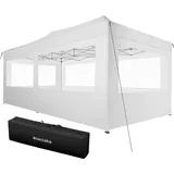 Tectake Viola 3 x 6 m weiß
