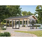 Palmako Pavillon Isabella 597 x 401 cm Naturbelassen FSC®