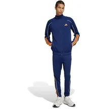 adidas 3 Stripes Trainingsanzug Dark Blue/Pure Orange 3XL