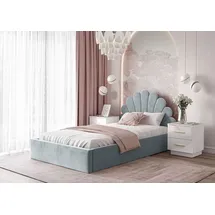 lookway Polsterbett 140 x 200 cm Blau