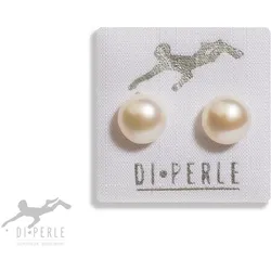 Paar Ohrstecker ADELIA ́S "Damen Perlenschmuck 585 Gelbgold Süsswasser Perlen Ohrstecker", weiß, Ohrringe, Damen, Damen, Damen Perlenschmuck