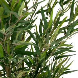 bümö plants Bambus Strauch - Täuschend echter Bambus, geruchlose Premium Kunstpflanze für lebendiges Ambiente - authentische, künstliche Pflanzen als