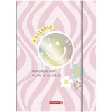 Brunnen Happy Hippie Ausmalheft 64 St. 140 g/m2 rosa