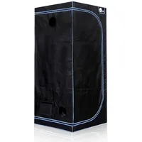 yourGEAR Gewächshaus yourGEAR Grow-Zelt Plantsville Indoor Zuchtzelt Box 80x80x180 cm