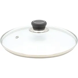 Krüger Glasdeckel Topfdeckel aus der Serie Diamant flach 32cm