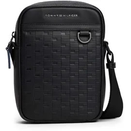 Tommy Hilfiger TH Modern Mini Reporter Umhängetasche Kunstleder Black