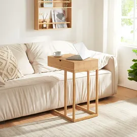 [en.casa] Kåfjord Beige Bambus 68 x 55 x 35 cm