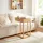 [en.casa] Kåfjord Beige Bambus 68 x 55 x 35 cm