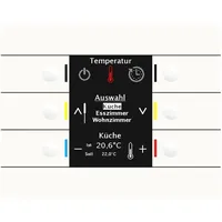 MDT technologies Bedienzentrale Smart 86 Farbdisplay rws/glän BE-BZS86.01