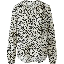 s.Oliver Tunikabluse mit All-over-Print Weiß 36