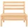 vidaXL Lounge Set 4-tlg. natur