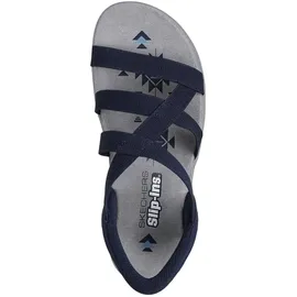SKECHERS Reggae Slim Stretch Flex Sandalen, blau, Größe 39