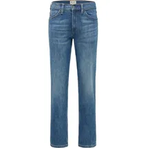 Mustang Tramper - Straight Fit Jeans in mittelblauen Used Look-W33 / L30