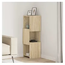vidaXL Eckregal 30,5 x 30 x 95 cm Weiß