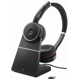 JABRA Evolve 75 UC Stereo inkl. Link 370 + Ladestation