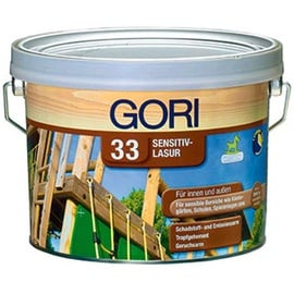 Gori 33 Sensitiv-Lasur Nussbaum 2,50 ltr.