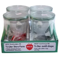 Weck Sturzglas 750 ml 4 St.