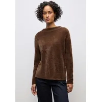 STREET ONE Federgarn Pullover Braun XS