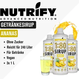 TSI Consumer Goods GmbH Vital Drink Ananas 1:80 Sirup 1 L