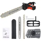 PODOFO Elektro-Kettensäge Elektro-Kettensäge 2000W 16" Astsäge, 1-tlg.