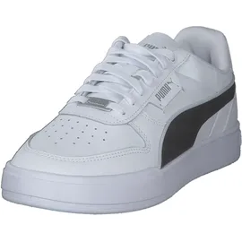 Puma Caven Dime Unisex Weiß/Schwarz/Silber 43
