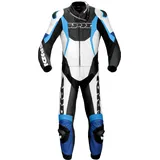Spidi Sport Warrior Touring Lederkombi - Weiß/Blau / 50