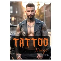 Calvendo Tattoo Kings (Wandkalender 2026 DIN A3 hoch), CALVENDO