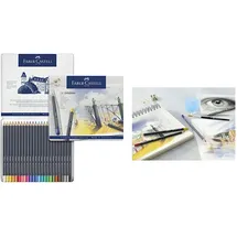 Faber-Castell Buntstifte Goldfaber 48-Metalletui