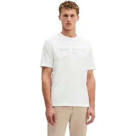 Marc O'Polo T-Shirt klassisches Logo-T-Shirt weiß L