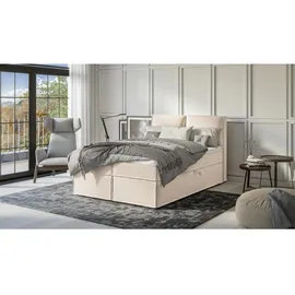 s-style möbel Uma 140 x 200 cm H3 Beige