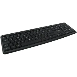 Equip Kabelgebundene Kombi Keyboard+Mouse. schwarz. PT
