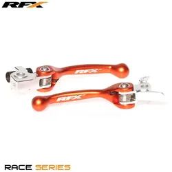Hebelsatz RFX Race klappbar geschmiedet orange KTM (Brembo Bremse / Brembo Kupplung)