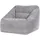 I.C.O.N. Icon Sitzsack Sessel für Erwachsene, Grau, Flauschiger Cord Stoff, Riesen Sitzsack Cord mit Füllung, Bean Bag Chair, Bequemer Sessel Wohnzimmer, Lounge, Schlafzimmer, Büro