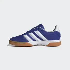 adidas Herren, Handballschuhe Spezialist Indoor, Größe 47 1⁄3 in blau, LUCBLU/FTWWHT/LUCLEM