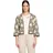 Cartoon Strickjacke mit Jacquard Khaki 40